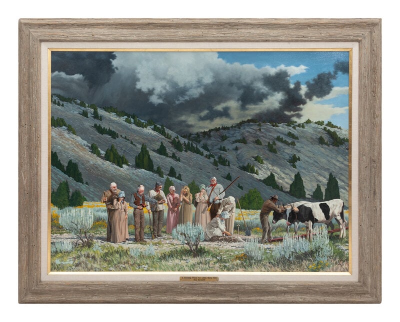 Roy Kerswill
(American, 1925-2002)
A Resting Place For Little Mary Ann (1 of 3)