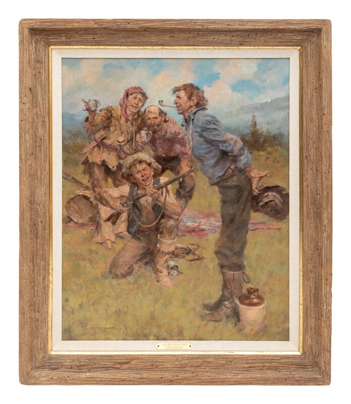 Charles Winfield Miller
(American, 1922-1995)
You Bet Your Life (1 of 3)