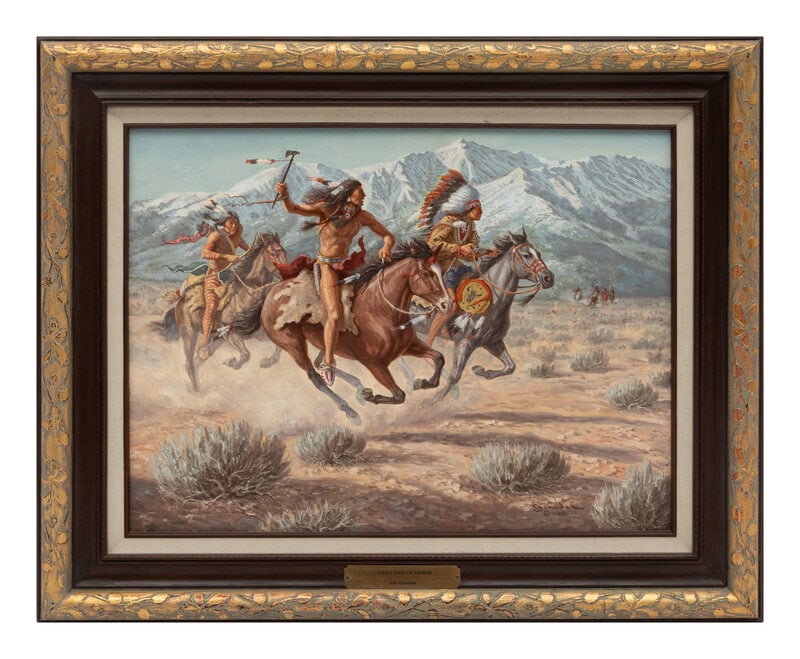 Joe Grandee
(American, b. 1929)
Challenge Of Honor (1 of 3)