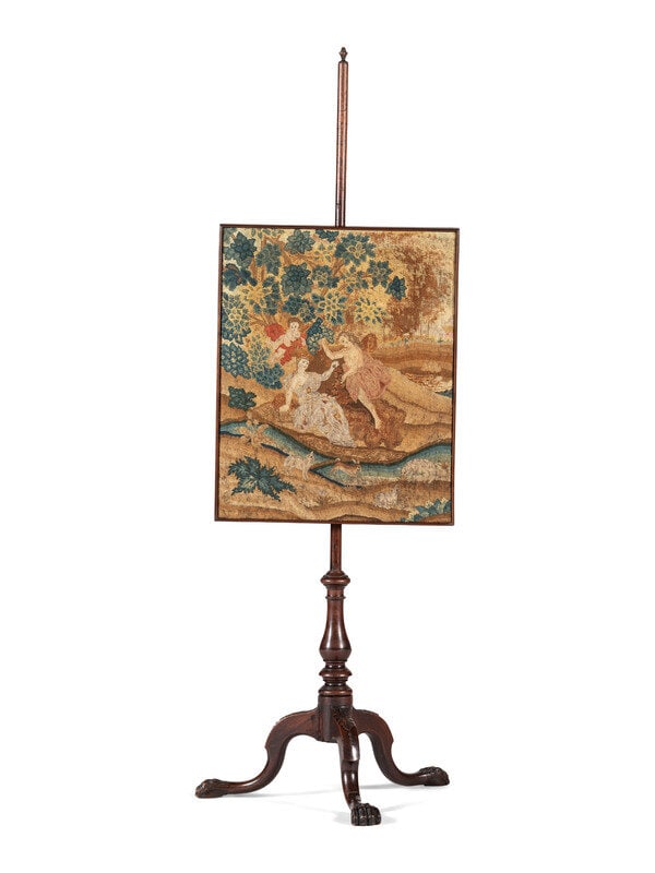 A George III Mahogany Fire Screen  (1 of 15)