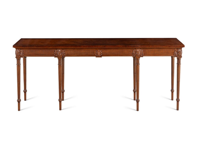 A Burton-Ching Ltd. George III Style Mahogany Serving Table (1 of 8)