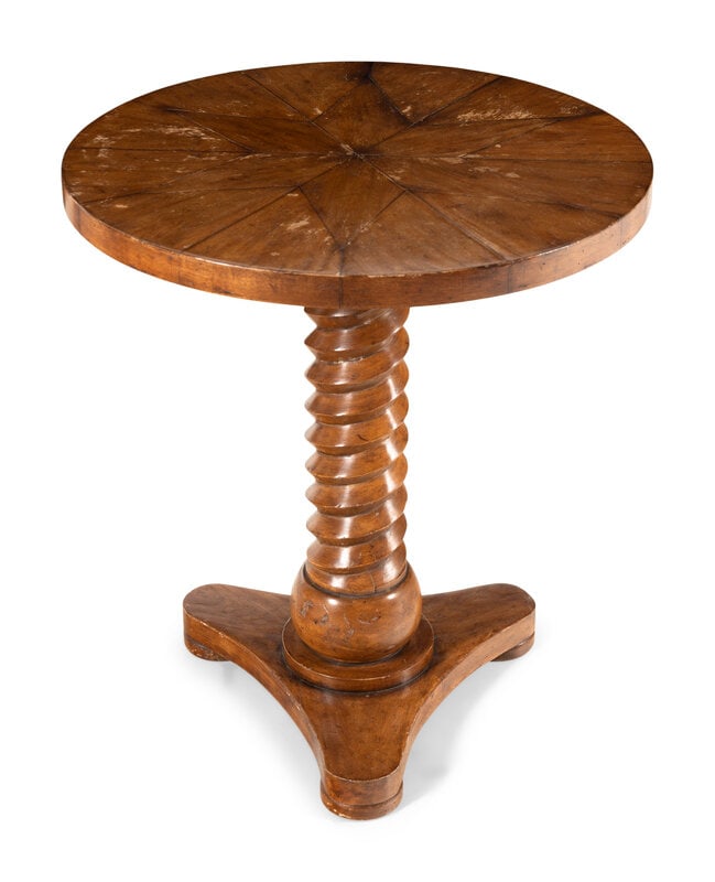 A Carved Oak End Table (1 of 8)