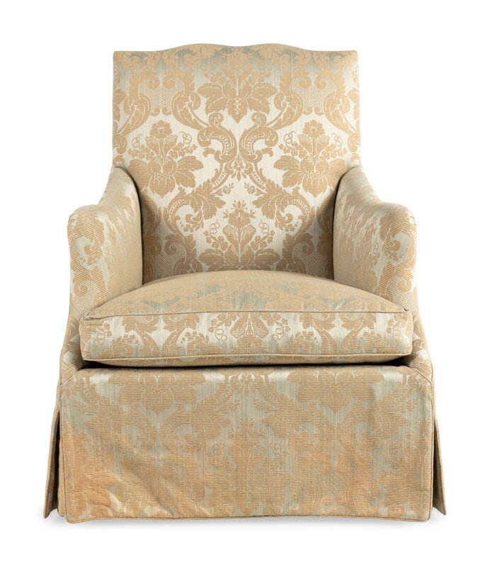 A Dessin Fournir Upholstered Armchair (1 of 8)