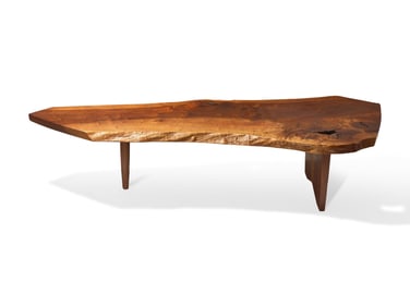 George Nakashima (American, 1905-1990) Conoid coffee table