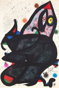 Joan Miró (Spanish, 1893-1983) Eustache, 1975