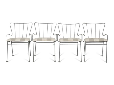 Antelope chairs, set of four Race Furniture, c. 1950