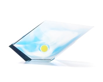 Mark Peiser  (American, b. 1938) Glass Sculpture 1988