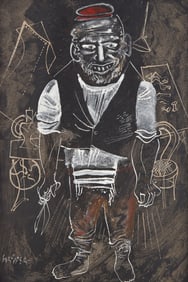 William Gropper (American, 1897-1977) Untitled (Jewish Tailor)