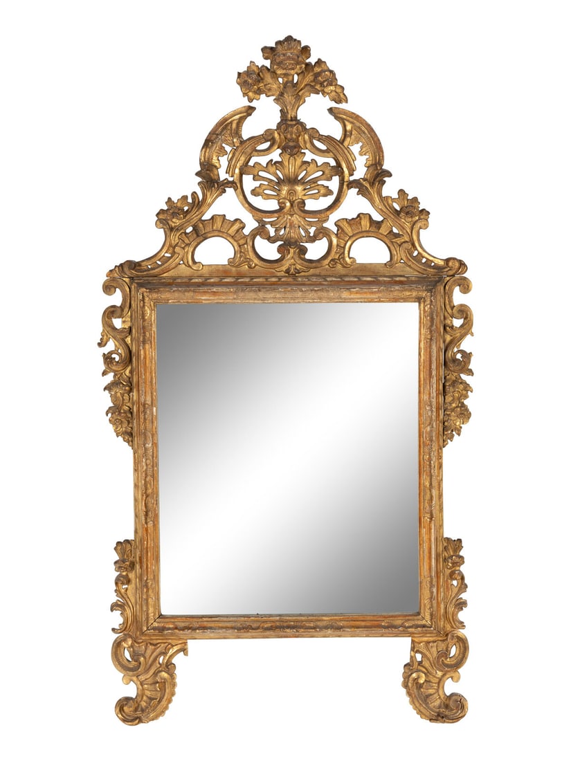 An Italian Giltwood Mirror (1 of 2)