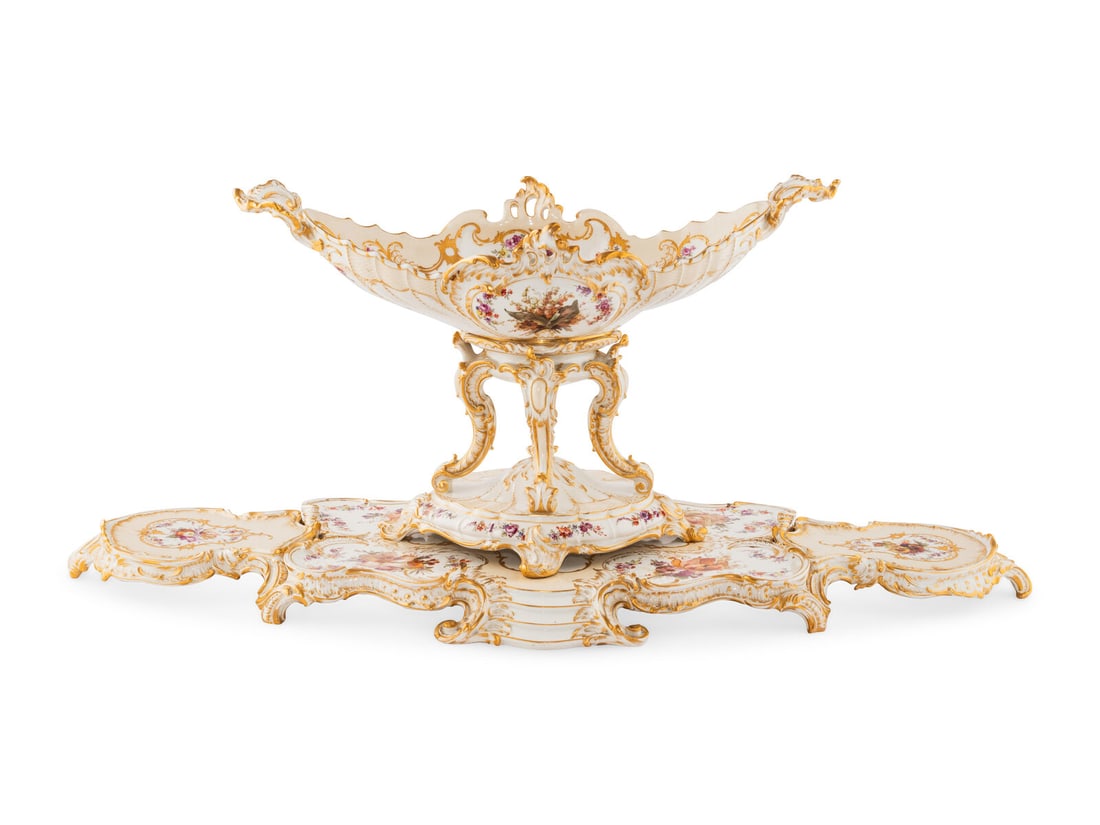 A Berlin (K.P.M.) Porcelain Table Centerpiece (1 of 6)