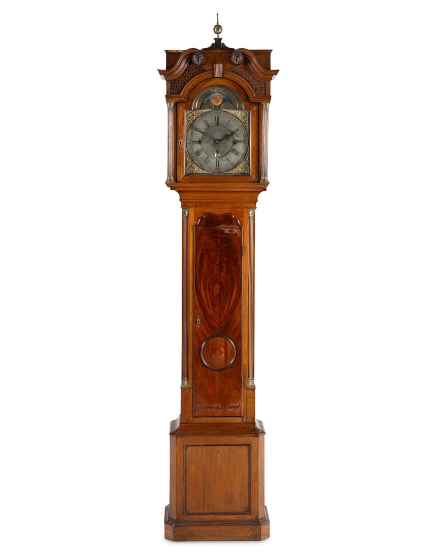 A George III Mahogany Tall Case Clock (1 of 3)