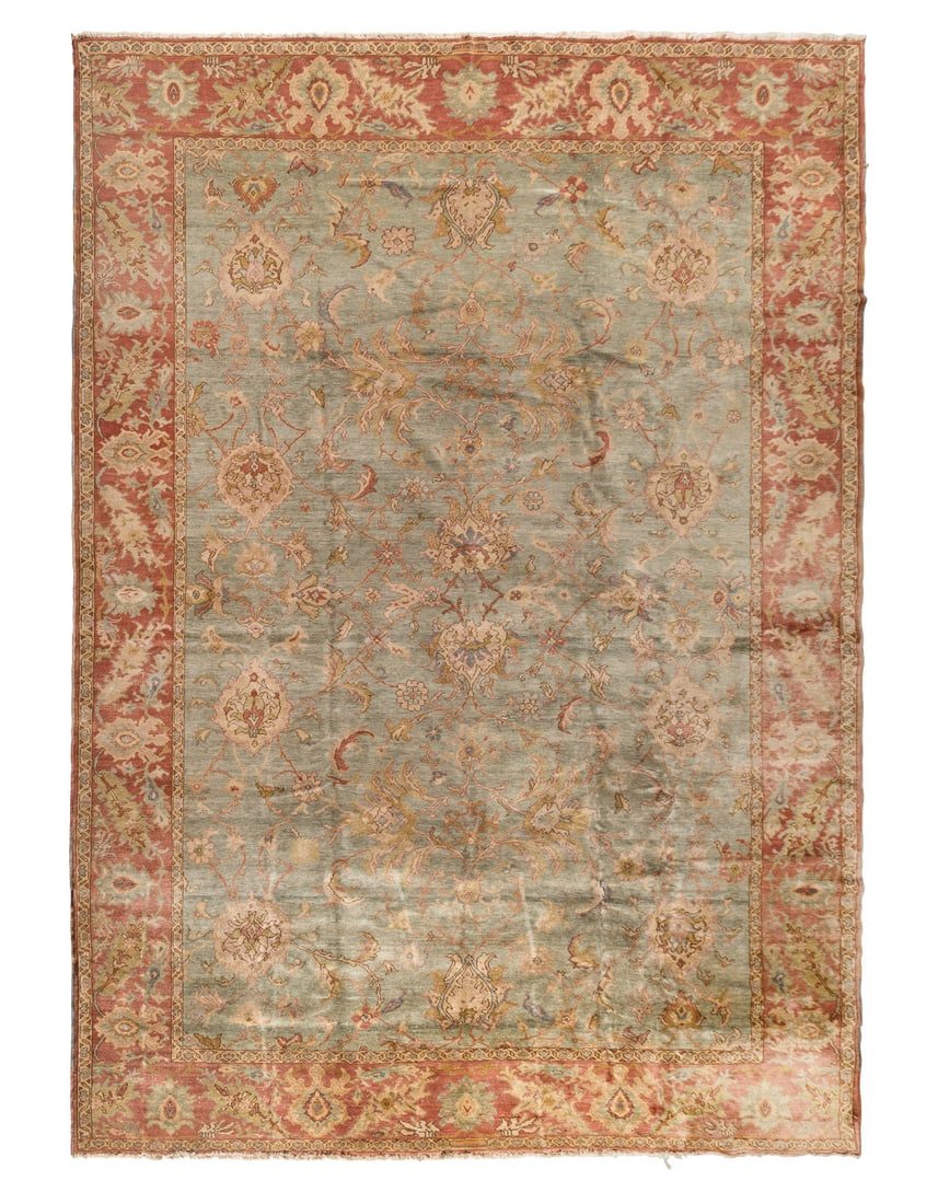 An Egyptian Sultanabad Wool Rug (1 of 4)