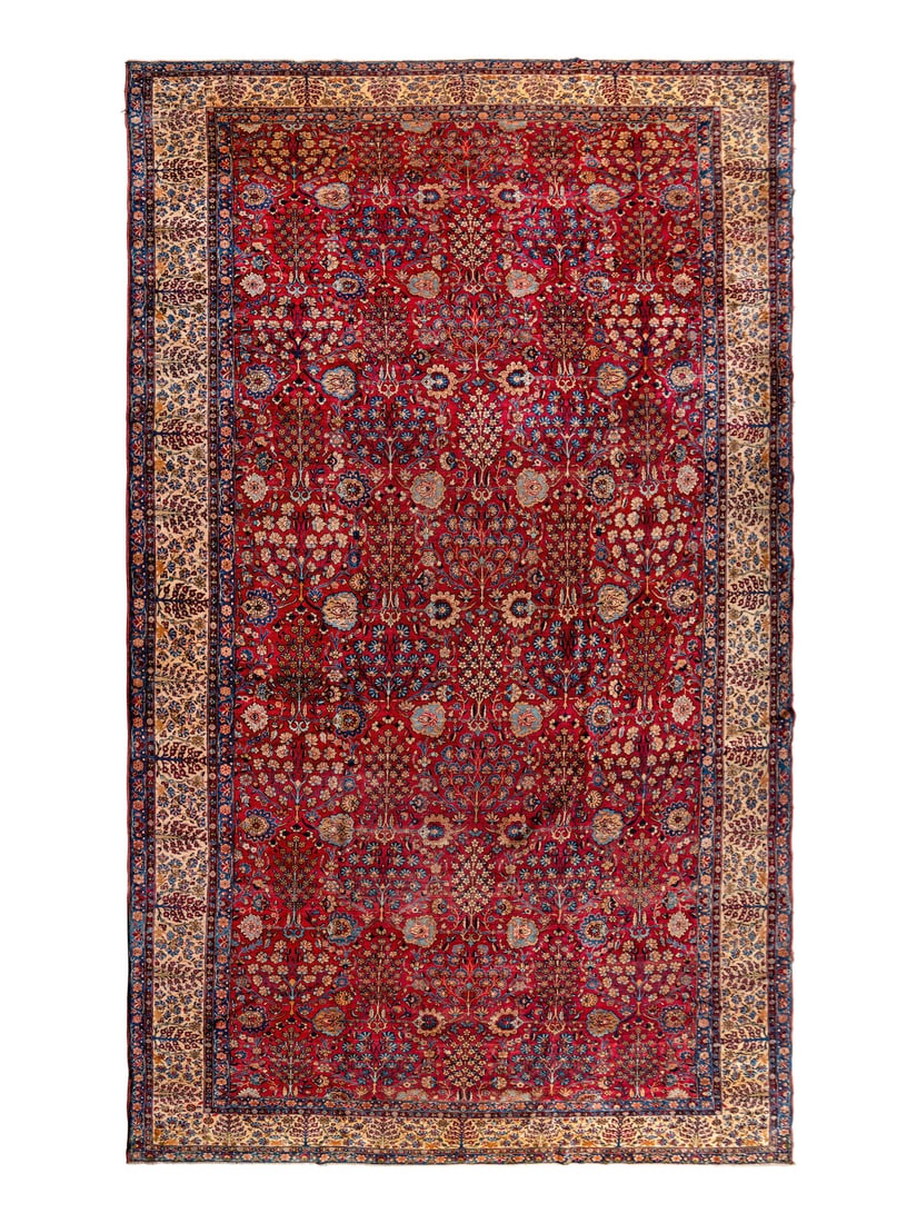 A Kerman Yazd Rug (1 of 4)