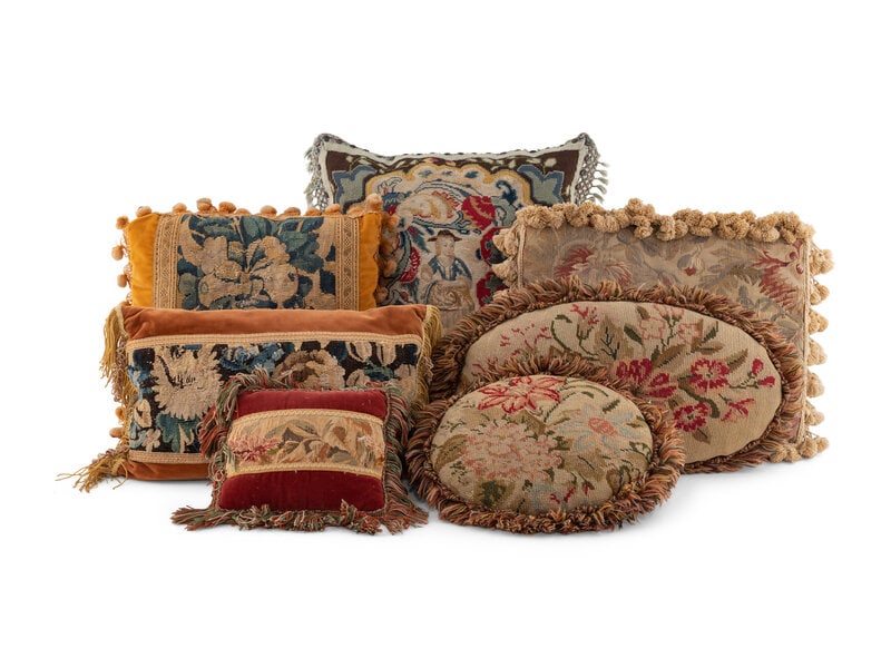 Seven Needlepoint Pillows (1 of 2)