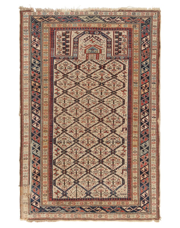 A Shirvan Prayer Rug (1 of 2)