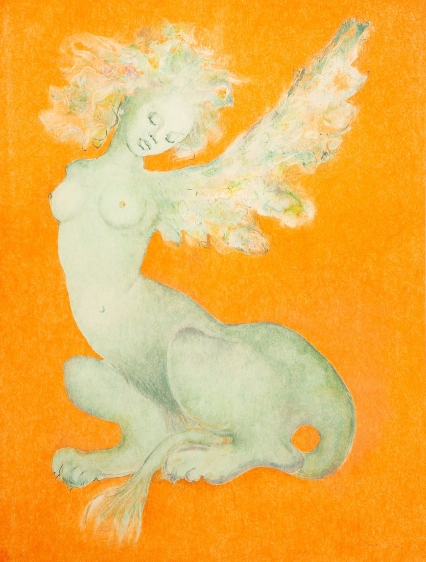 Leonor Fini (Argentine/French, 1907-1996) Sphinxe ailée, 1975 (1 of 5)