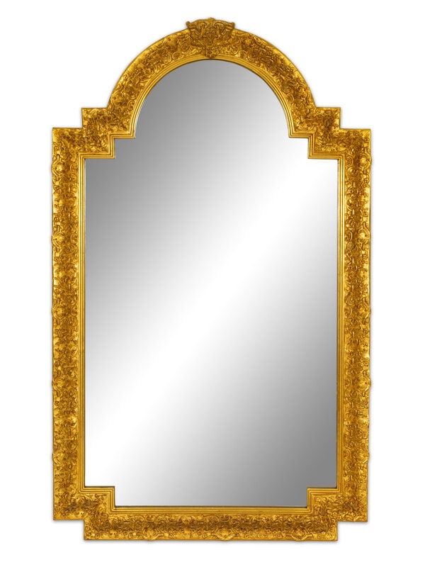 A Carver's Guild Carved Giltwood Mirror (1 of 2)