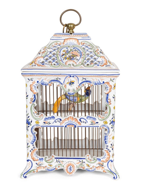 A French Faience Bird Cage (1 of 4)