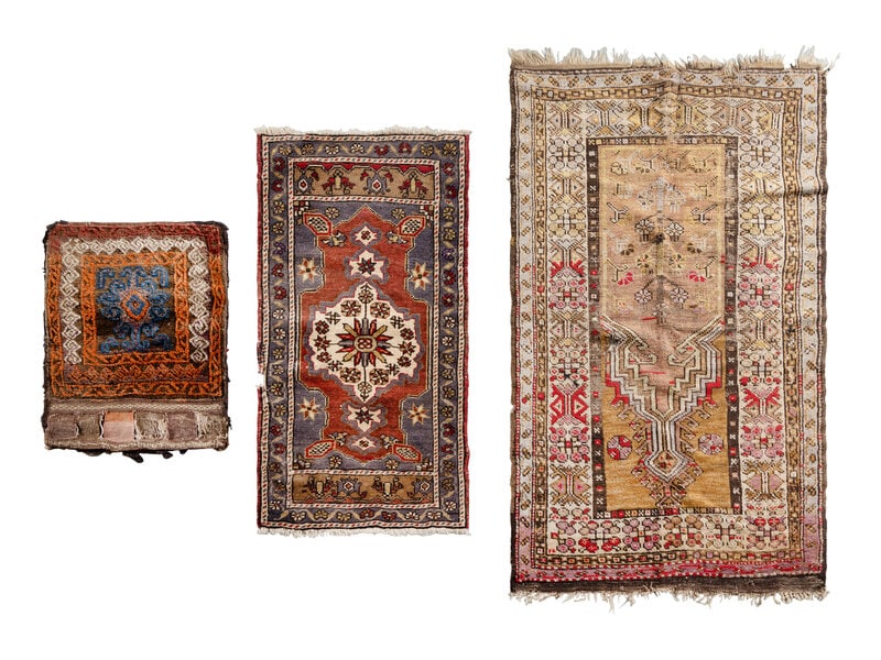 A Group of Three Wool Textiles (1 of 4)