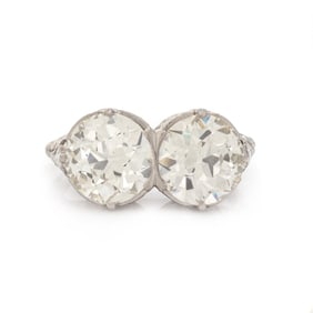 TWIN STONE DIAMOND RING