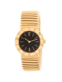 BULGARI, YELLOW GOLD 'BULGARI BULGARI' WATCH