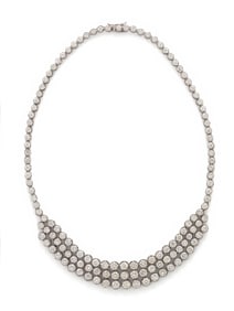PLATINUM AND DIAMOND NECKLACE