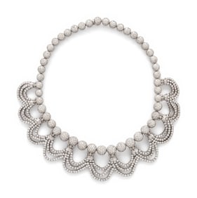 DIAMOND SWAG NECKLACE