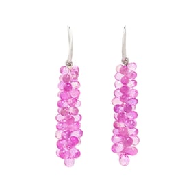 PINK SAPPHIRE EARRINGS