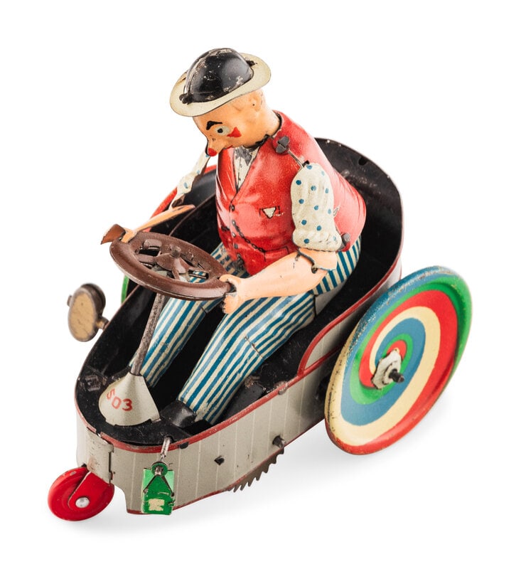 A Lehmann Peter Clown Car Toy (1 of 2)