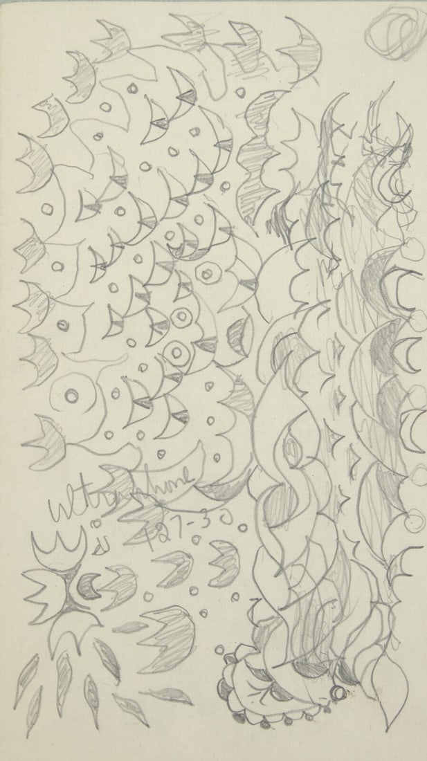 Charles E. Burchfield
(American, 1893-1967)
Wave Design (1 of 3)