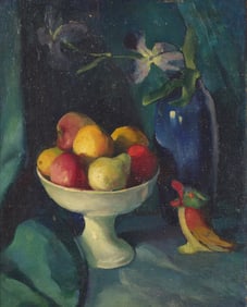Arthur Beecher Carles
(American, 1882-1952)
Still Life with Fruit and Parrot