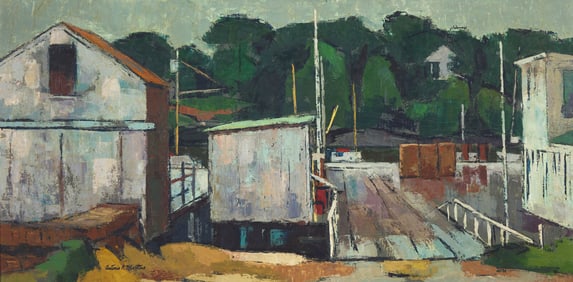 Antonio P. Martino
(American, 1902-1989)
New Harbor, Maine, circa 1962