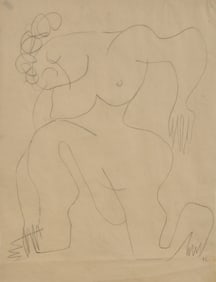 Henri Laurens
(French, 1885-1954)
Étude de Femme