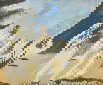 Jean Lurçat
(French, 1892-1966)
Paysage Biblique, 1934