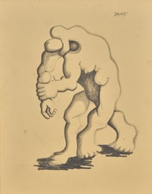 Jacques Lipchitz
(American/French, 1891-1973)
Prometheus Strangling the Vulture