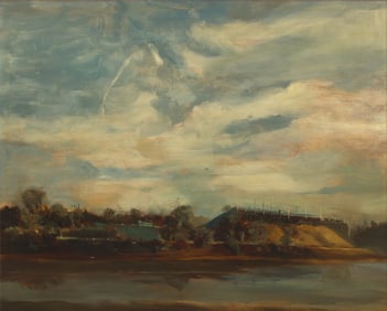 David Levine
(American, 1926-2009)
Baker's Field, New York, 1959