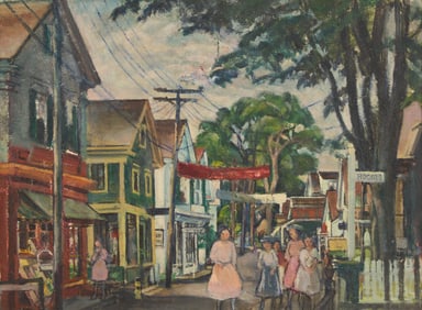 Nancy M. Ferguson
(American, 1869-1967)
#18 Commercial Street, Provincetown