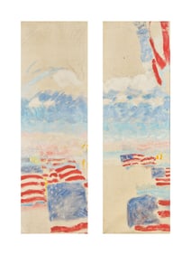 Henry Bainbridge McCarter
(American, 1864-1942)
Two Works: The Stars; together with The Stripes (2