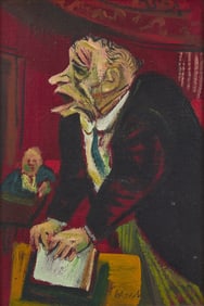 William Gropper
(American, 1897-1977)
The Senator Speaks