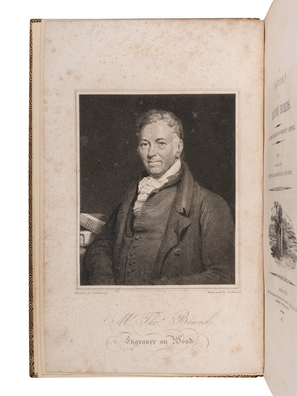 [NATURAL HISTORY]. BEWICK, Thomas (1753-1828). A History of British Birds. Newcastle: Edward Walker, (1 of 2)