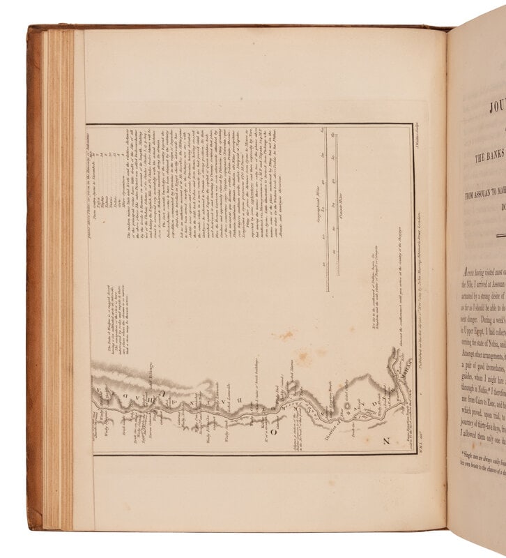 [TRAVEL & EXPLORATION]. BURCKHARDT, John Lewis (1784-1817). Travels in Nubia... Published by the Ass: [TRAVEL & EXPLORATION]. BURCKHARDT, John Lewis (1784-1817). Travels in Nubia... Published by the Association for Promoting the Discovery of the Interior Parts of Africa. London: John Murray,