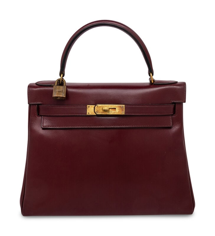 Hermès, Kelly 28 in Box Leather, 1966 (1 of 6)