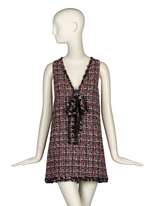 Chanel, Tweed Mini Dress (1 of 4)