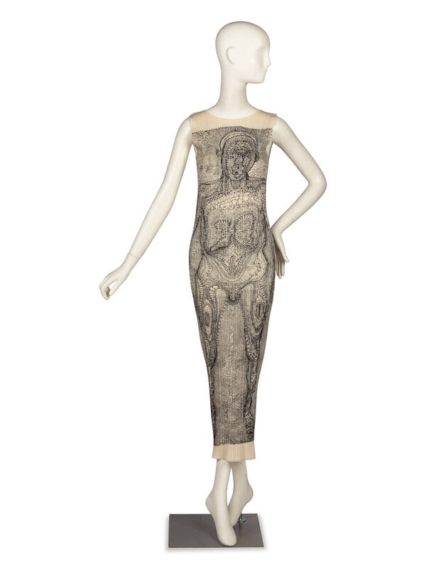 Issey Miyake Eyeball Globe Dress Sleeveless, 'pleats Please
