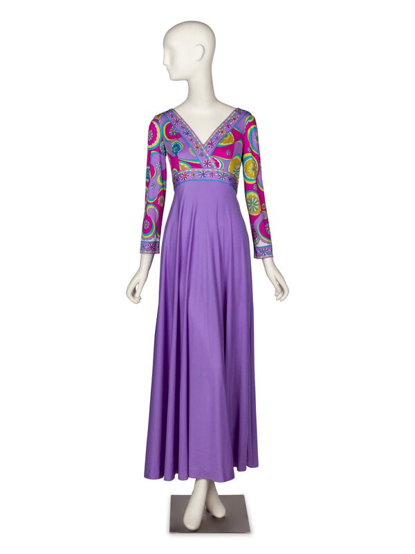 Emilio Pucci, Silk Jersey Gown, 1970's (1 of 4)