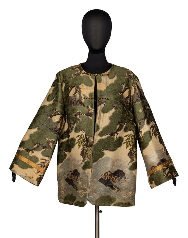 Jacket of Antique Japanese Fabric (1 of 3)