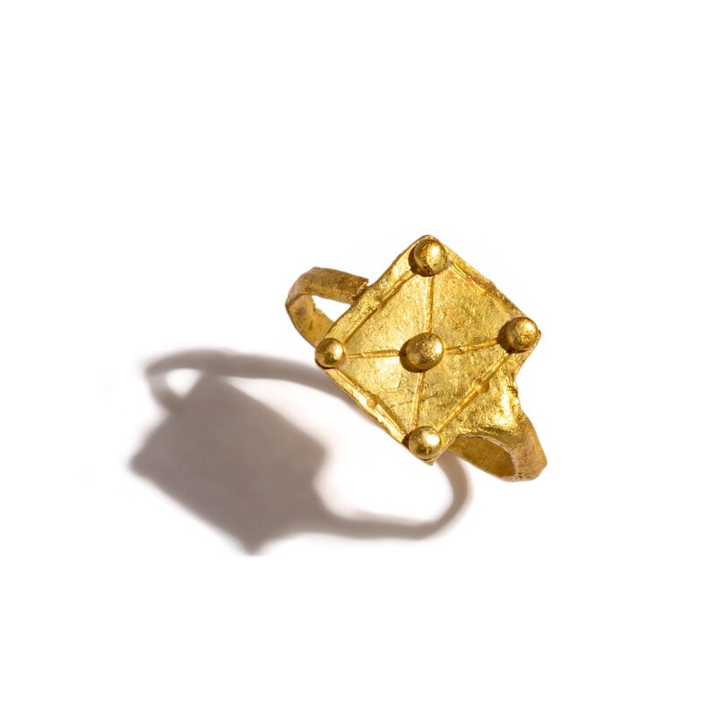A Greek Gold Finger Ring (1 of 3)