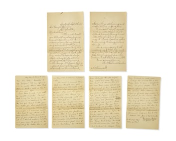 [African-Americana] Dunbar, Paul Laurence. Collection of 3 Inscribed Books and 4 Autographed and