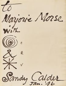 [Art] Calder, Alexander. Three Young Rats and Other Rhymes. First Edition
