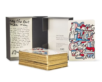 [Art] Dubuffet, Jean. Banque de L'Hourloupe cartes a jouer et a tirer